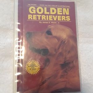Golden Retriever Book TFH With Clear Dust Jacket